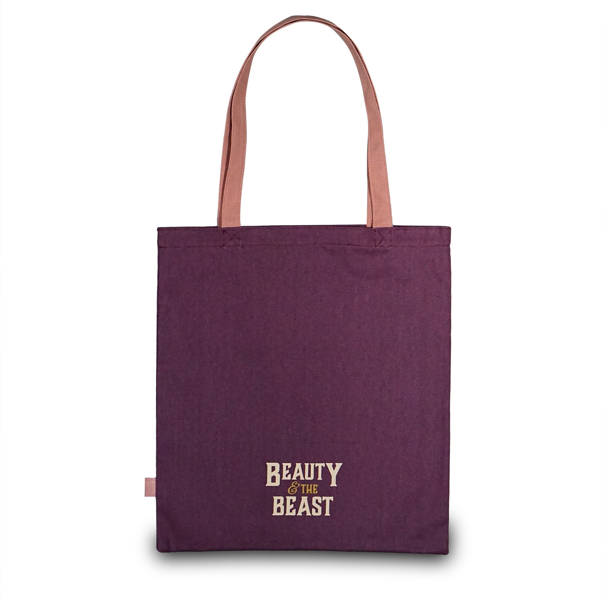 HMB Belle et Bête tote bag shopper coton recyclé violet