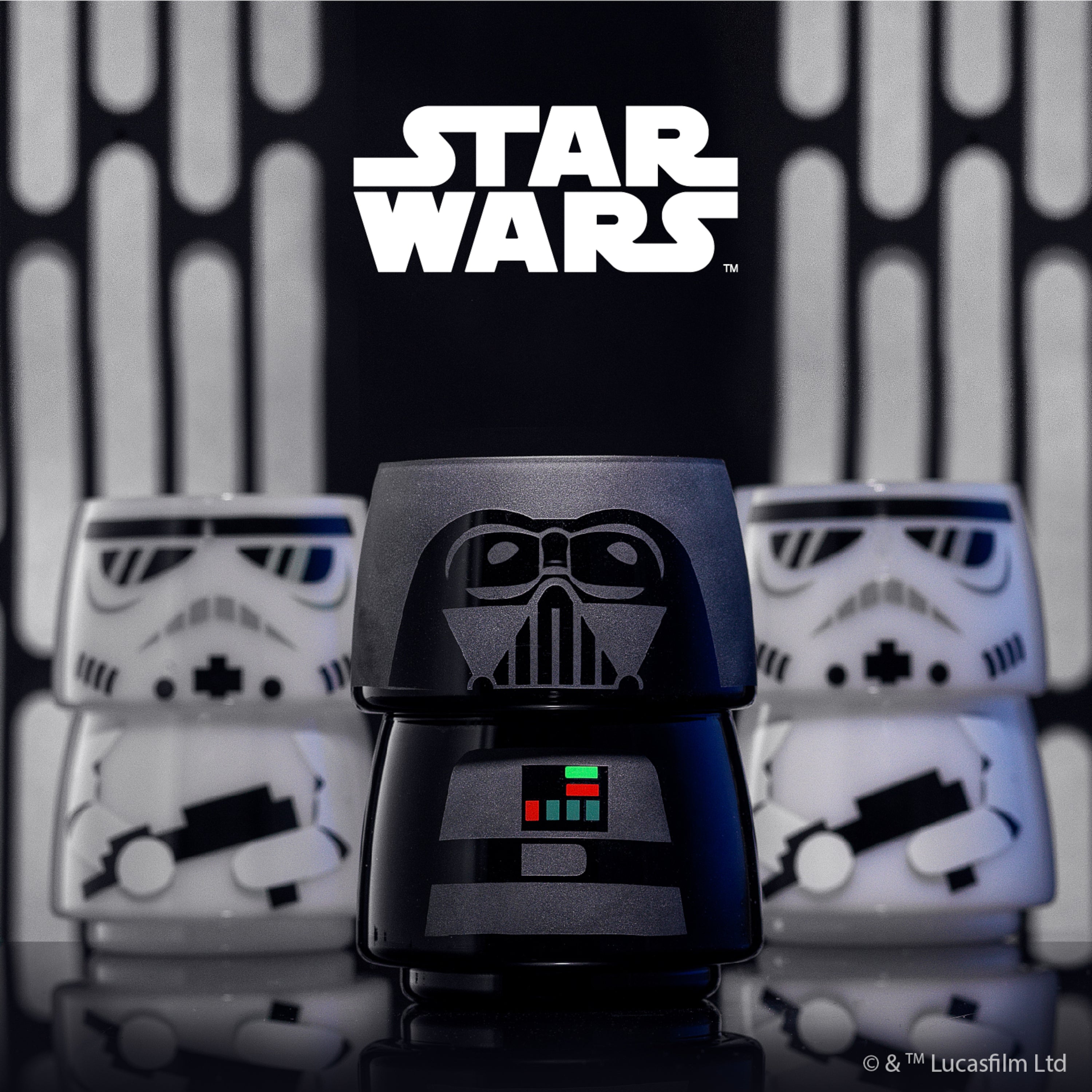 JoyJolt Star Wars Darth Vader verres lot de 2 30 cl