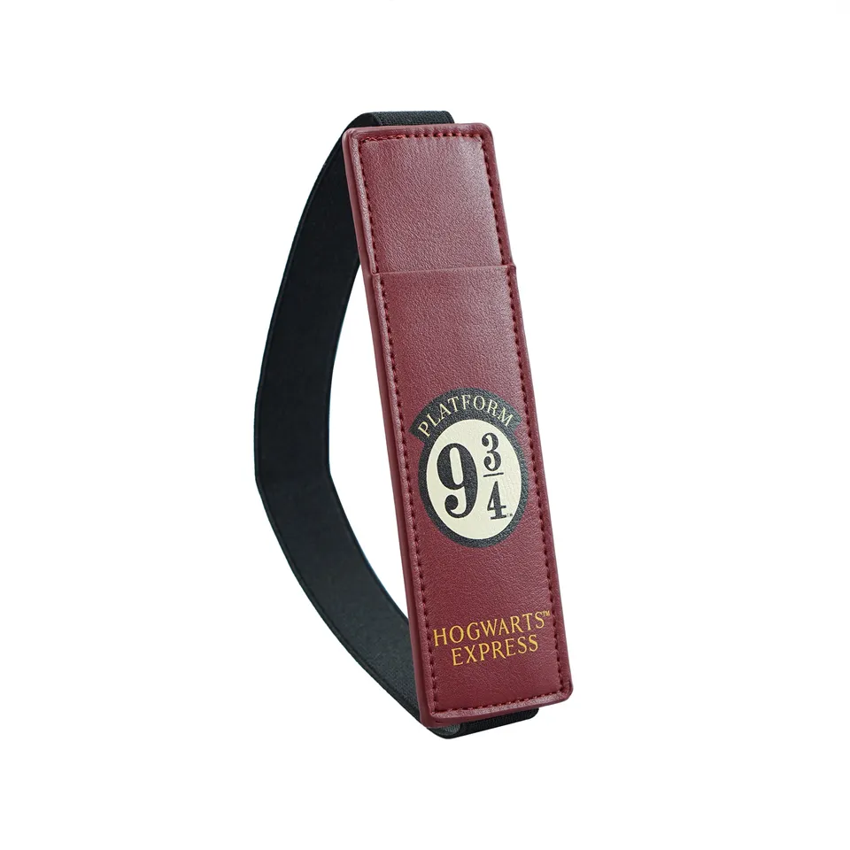 Harry Potter Platform 9 3/4 trousse stylos simili cuir rouge