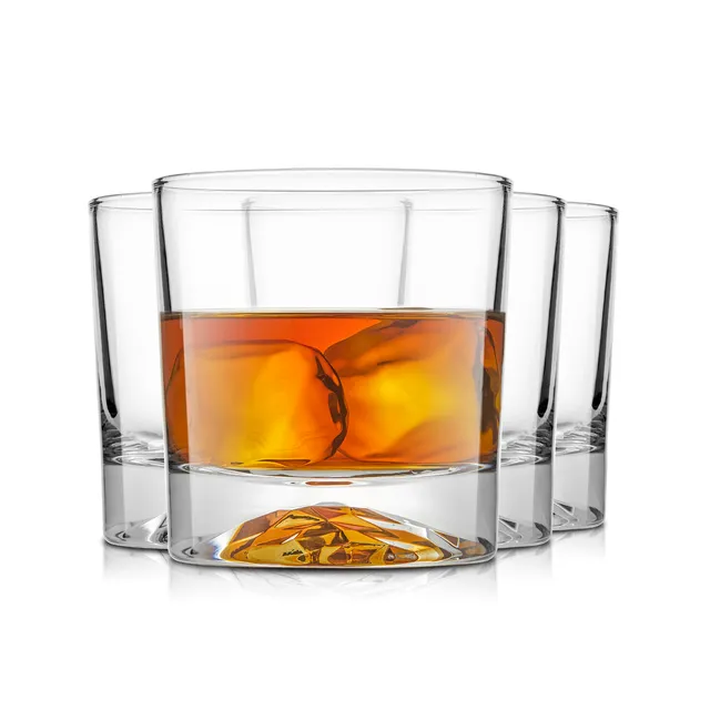 JoyJolt Radiant verres whisky 30 cl lot 4