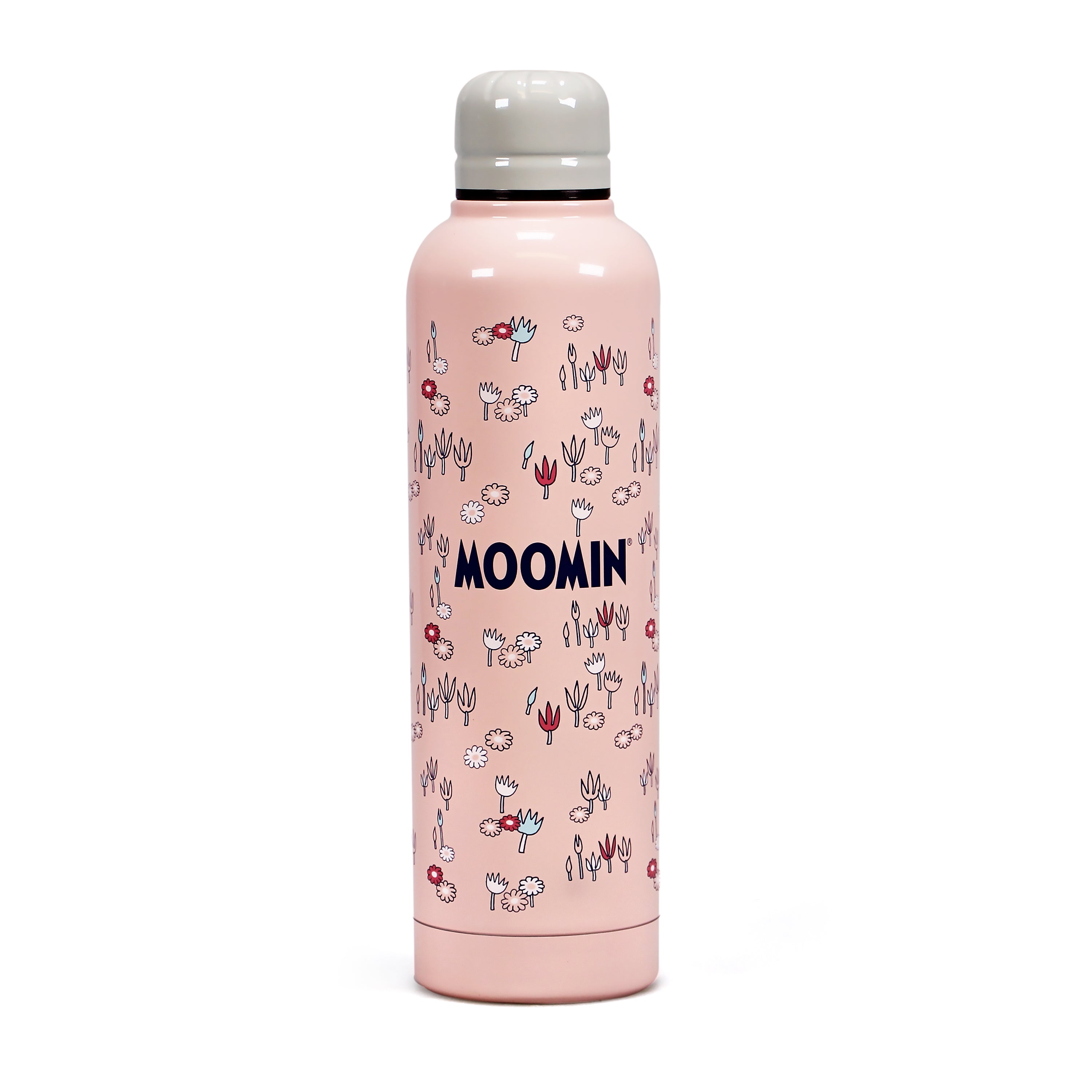 Moomin gourde inox rose 500 ml double paroi