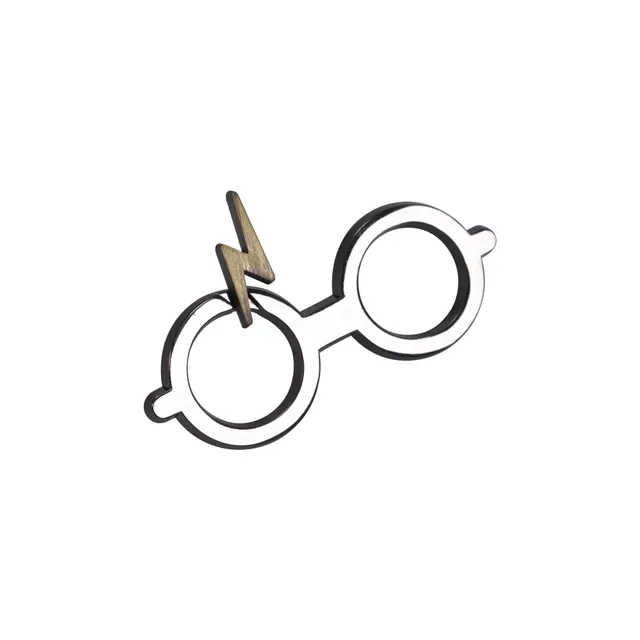 HMB Harry Potter Lunettes Cicatrice pin's émail métal