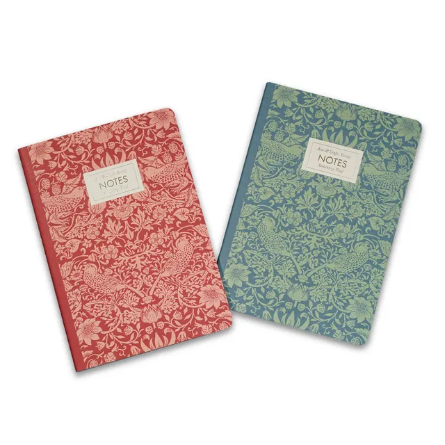 Arts & Crafts Society Carnets A5 Strawberry Thief lot 2
