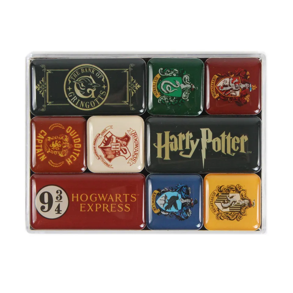 HMB Harry Potter Maisons MAGEHP01 magnets x9 couleur
