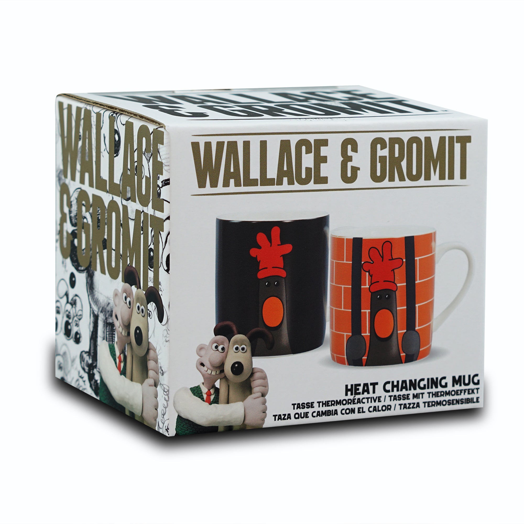 Wallace & Gromit Feathers mug thermoréactif 37 cl