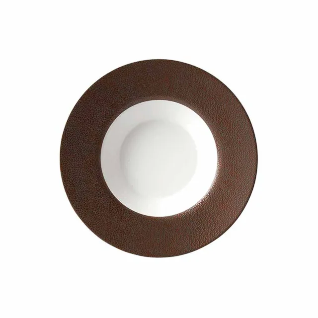 Artis Purity Pearls bol 24 cm liseré cuivre apéro