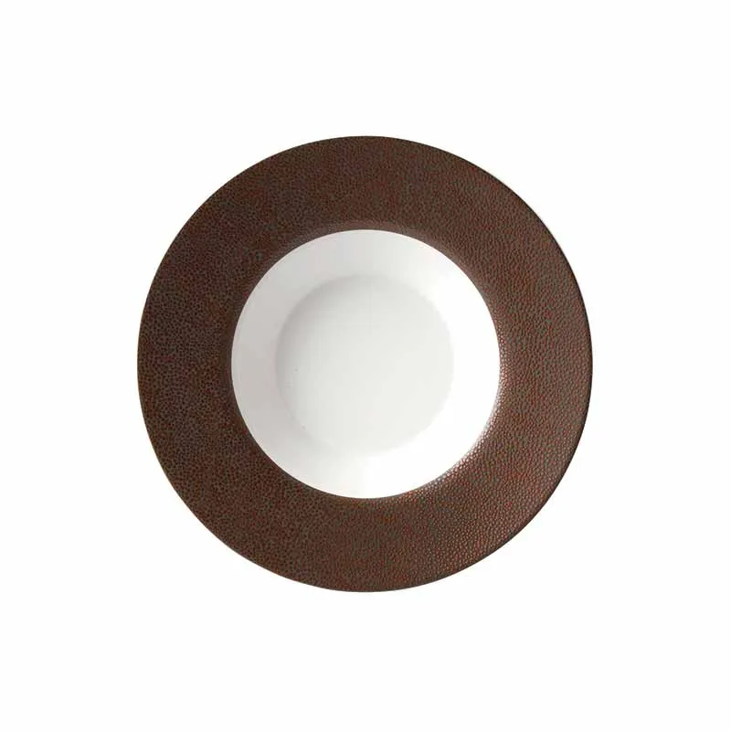 Artis Purity Pearls bol 24 cm liseré cuivre apéro
