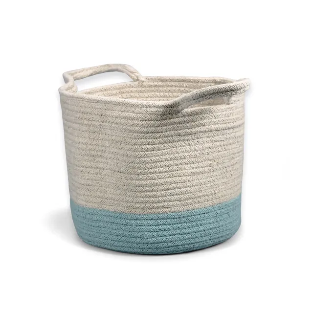 HMB BASKSHR05 panier coton bleu 23 cm