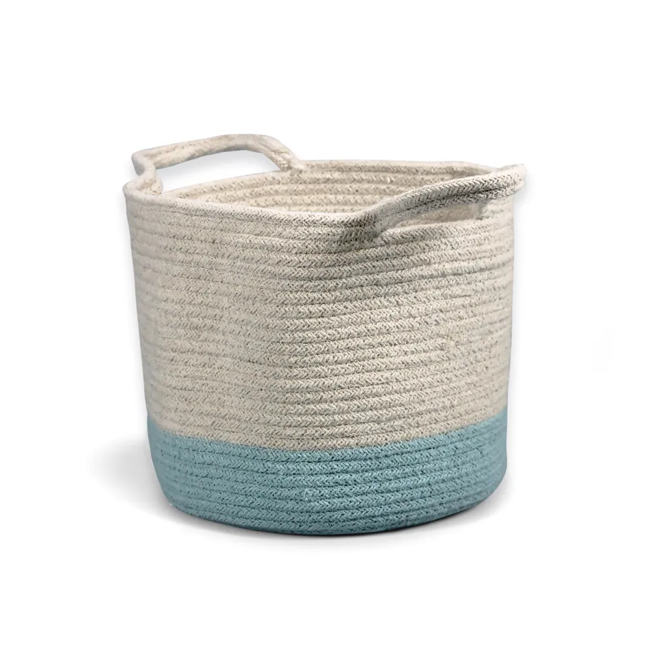 HMB BASKSHR05 panier coton bleu 23 cm