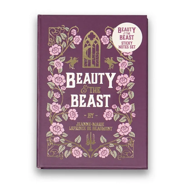 HMB Beauty and the Beast pense-bêtes autocollants floraux