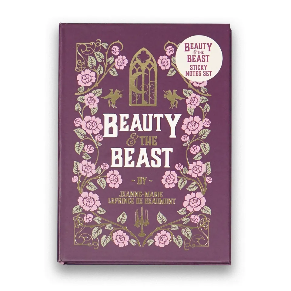 HMB Beauty and the Beast pense-bêtes autocollants floraux