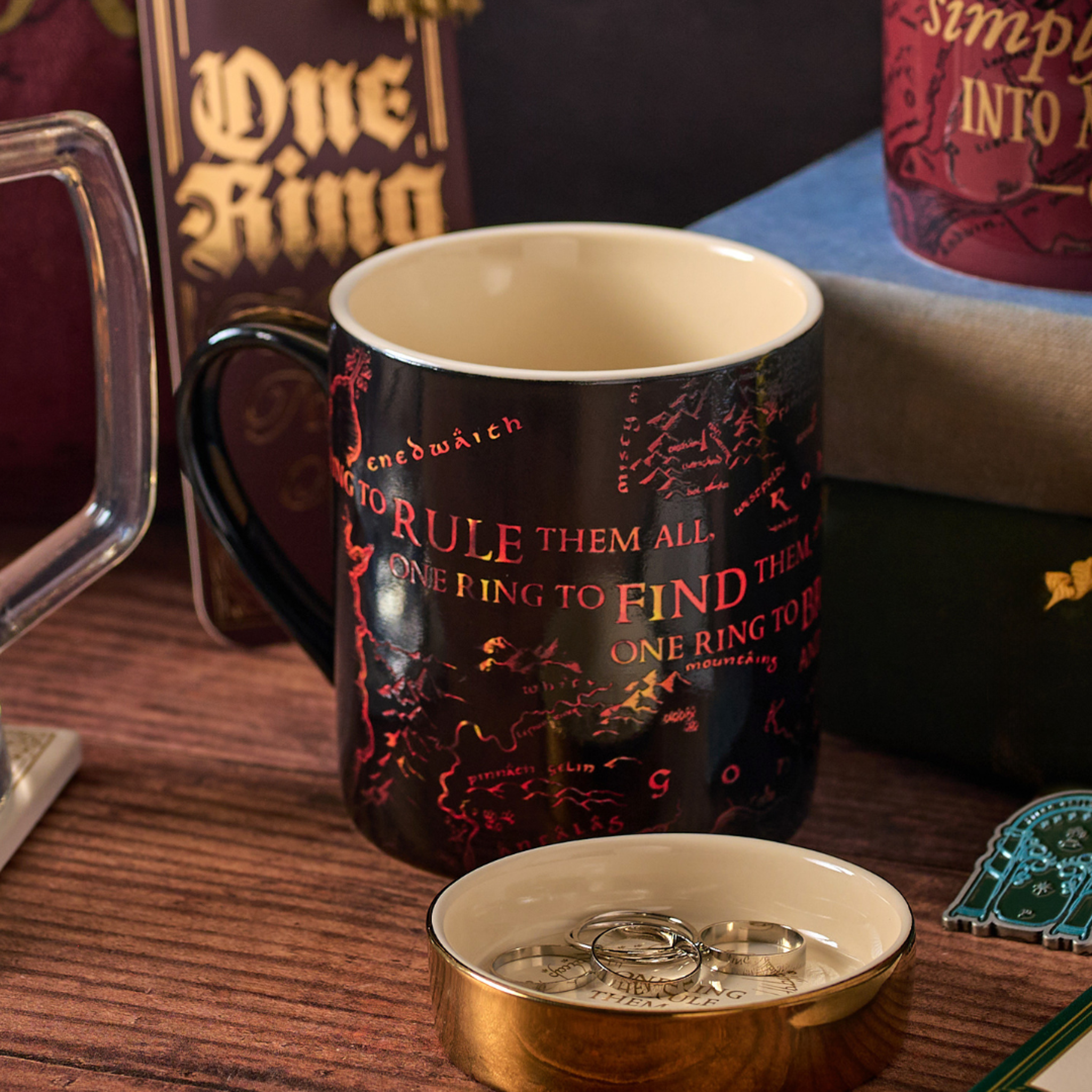 HMB Lord of the Rings Heat Changing mug 37 cl noir