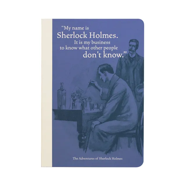 HMB Sherlock Holmes carnet A5 souple 192 pages