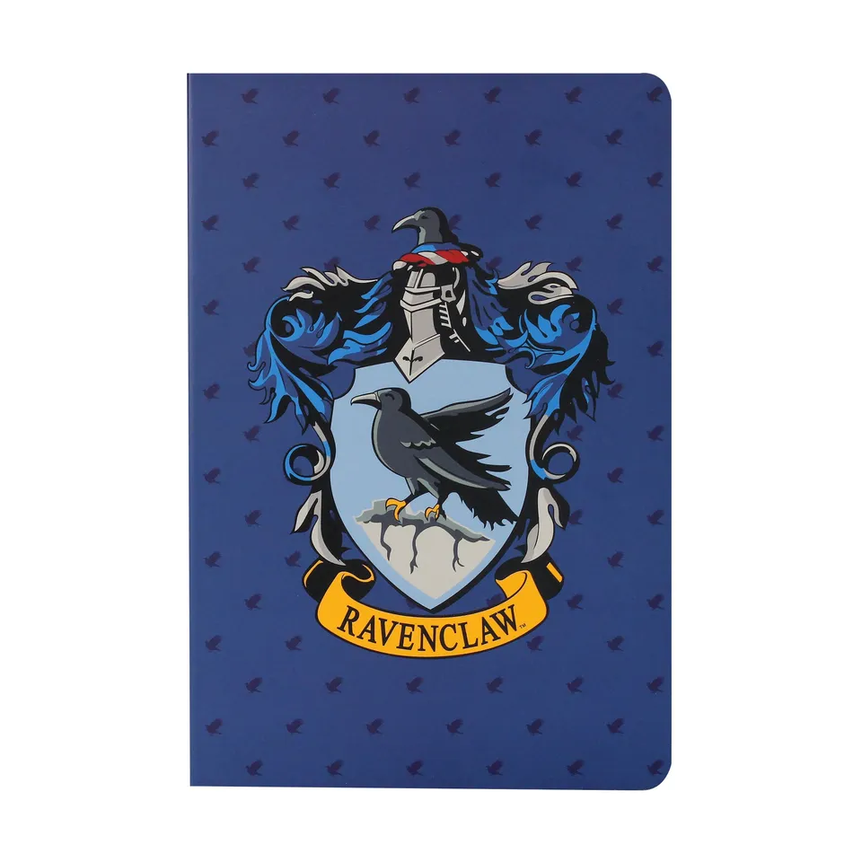 HMB Harry Potter Ravenclaw carnet A5 96 feuilles bleu