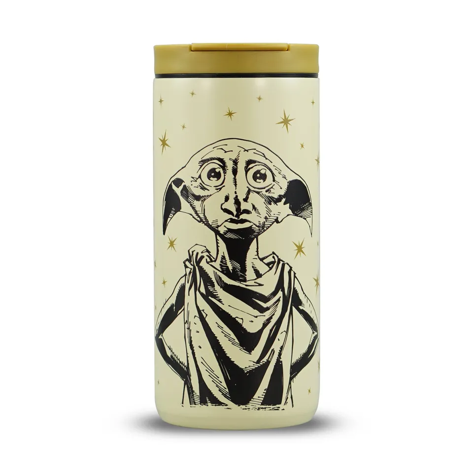 Harry Potter travel mug inox Dobby 35 cl crème