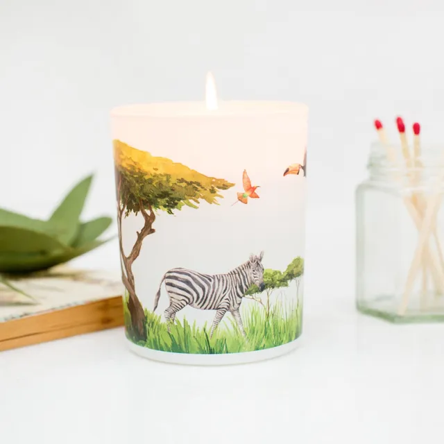 Trouvaille Grassland Uplifting Citrus bougie soja agrumes