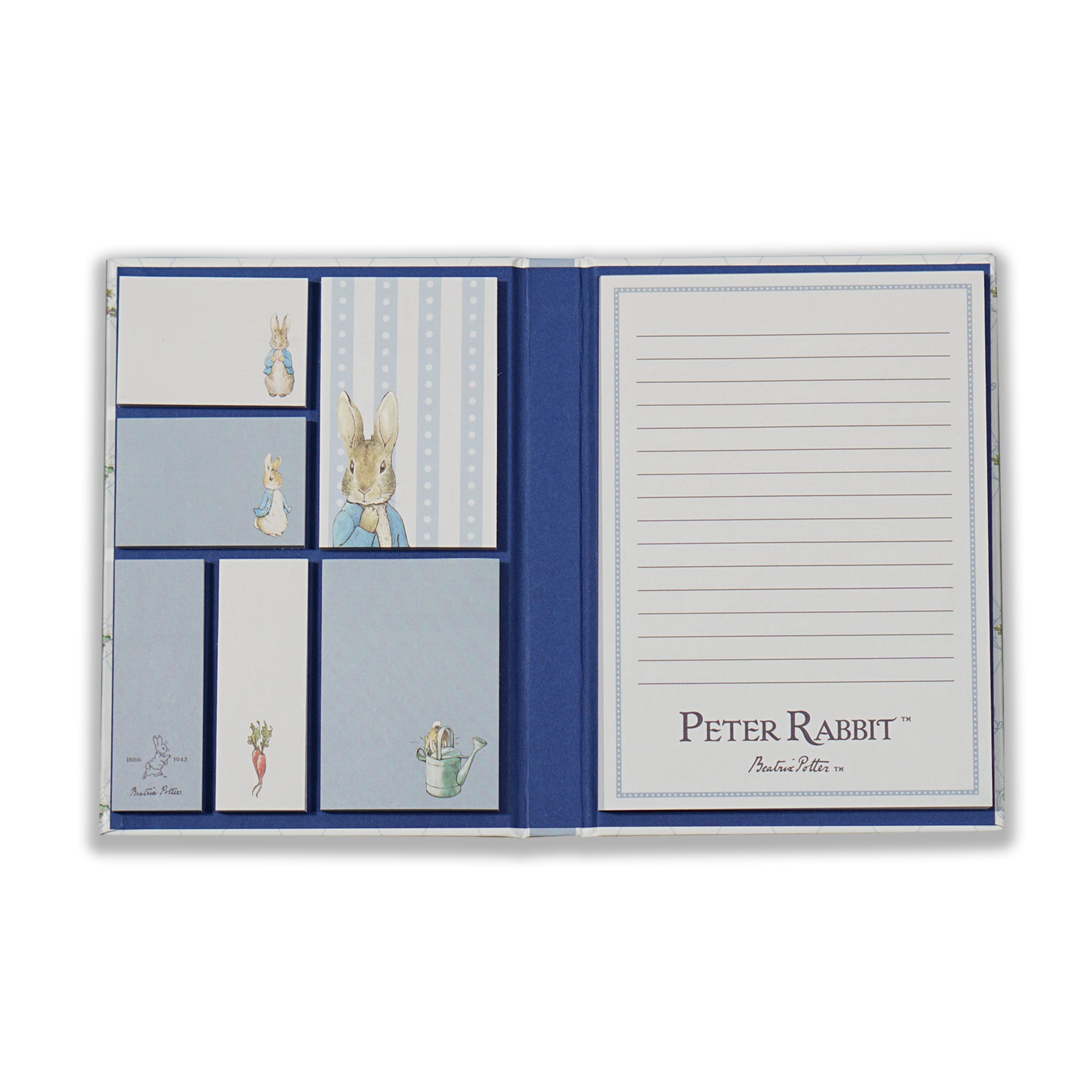 Peter Rabbit notes adhésives A6 blanc