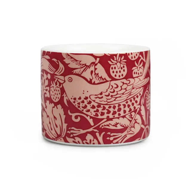 HMB William Morris cache-pot céramique 6 cm framboise
