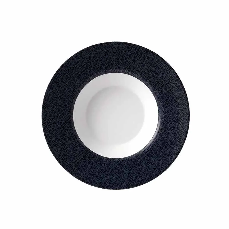 Artis Purity Pearls bol 24 cm bord sombre
