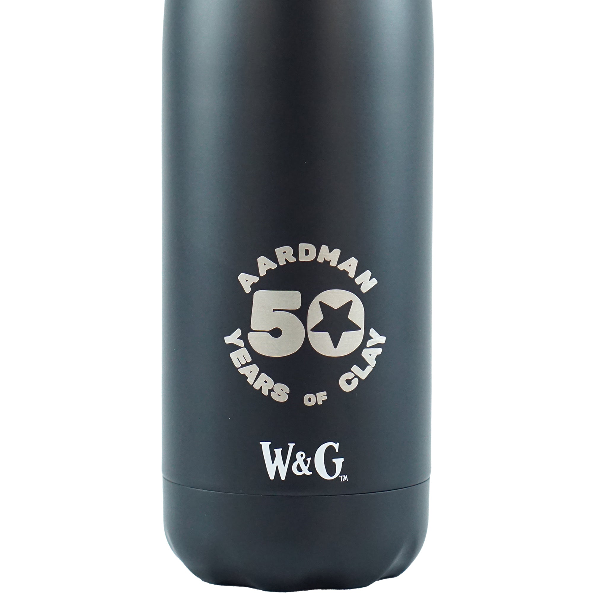 HMB Wallace & Gromit Feather gourde inox 50 cl noire