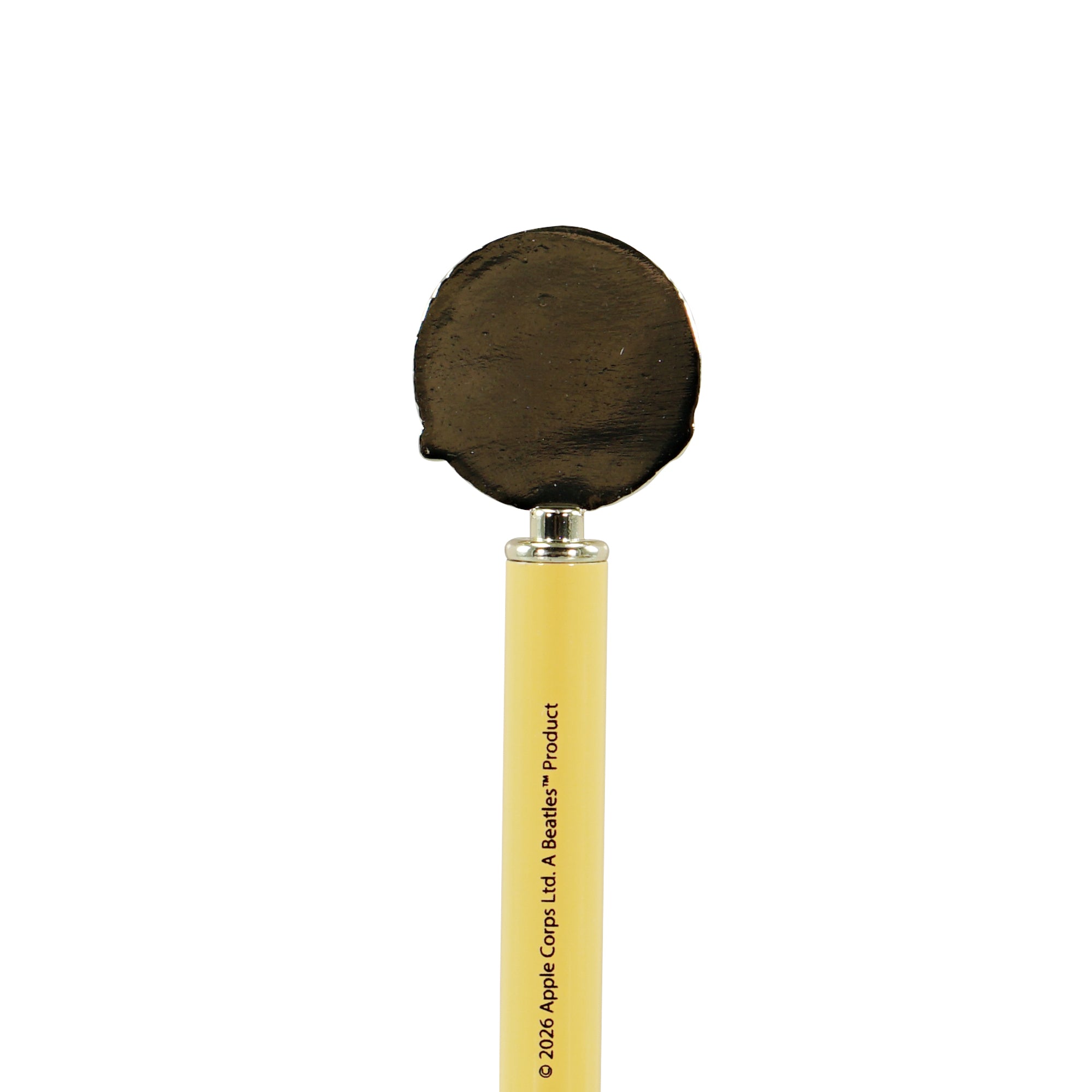 The Beatles Hey Jude stylo métal jaune topper 2D