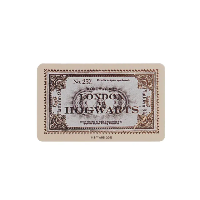 HMB Harry Potter London to Hogwarts sticker vinyle 7,5x10