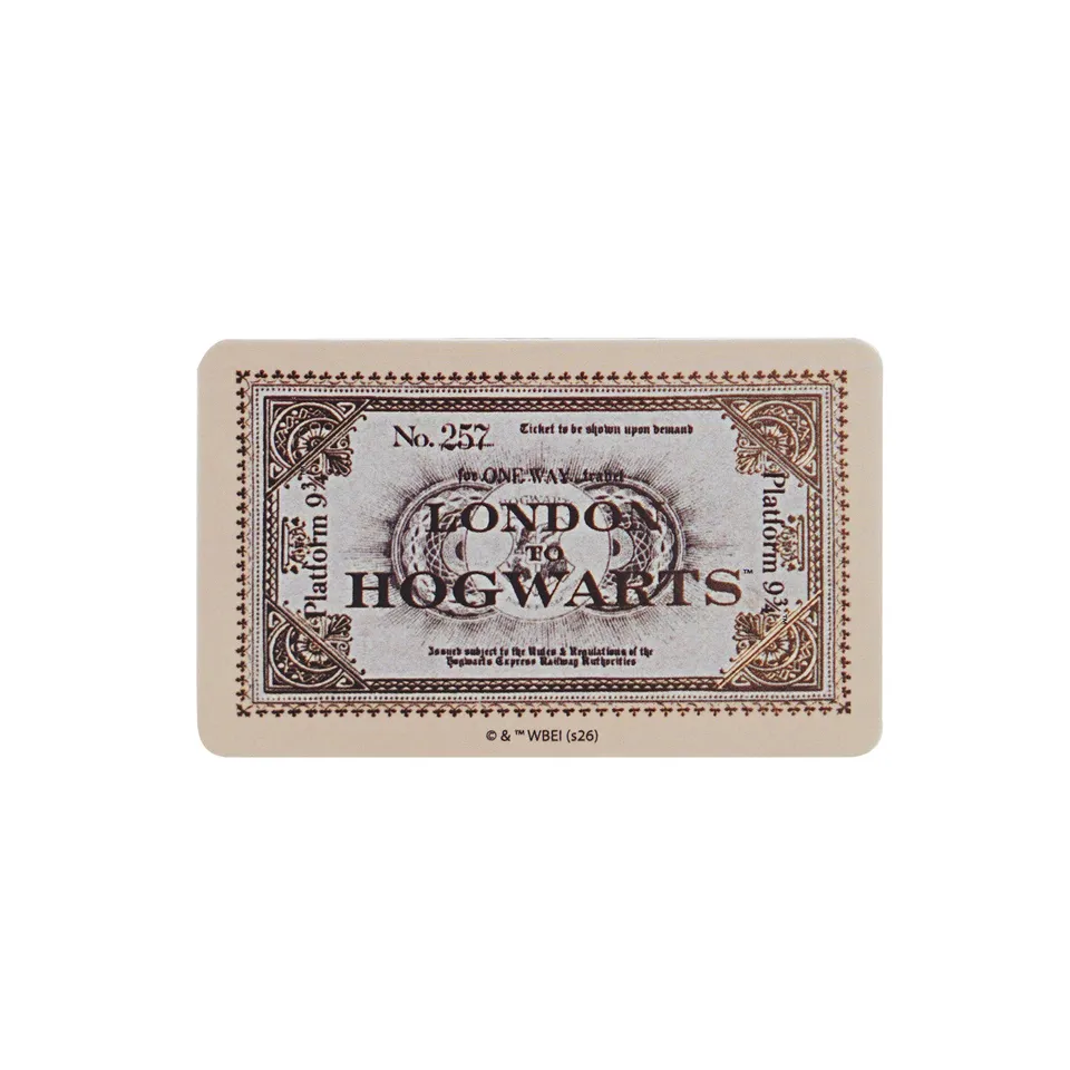 HMB Harry Potter London to Hogwarts sticker vinyle 7,5x10