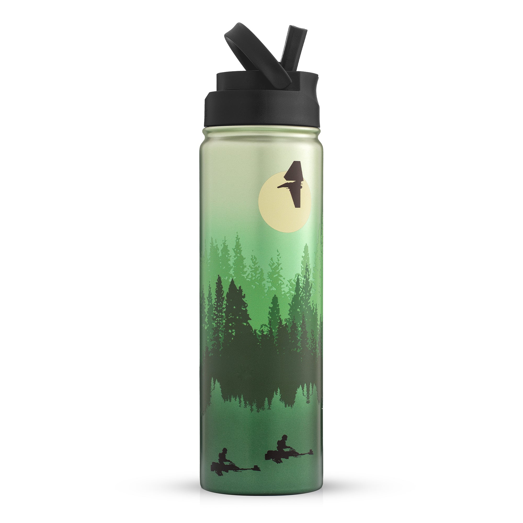 JoyJolt Star Wars Endor gourde isotherme inox 65 cl paille