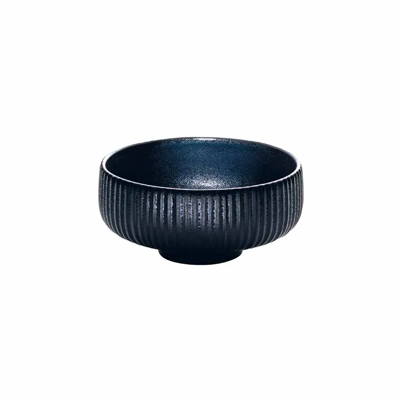 Artis Nara Black Relief bol 12 cm noir