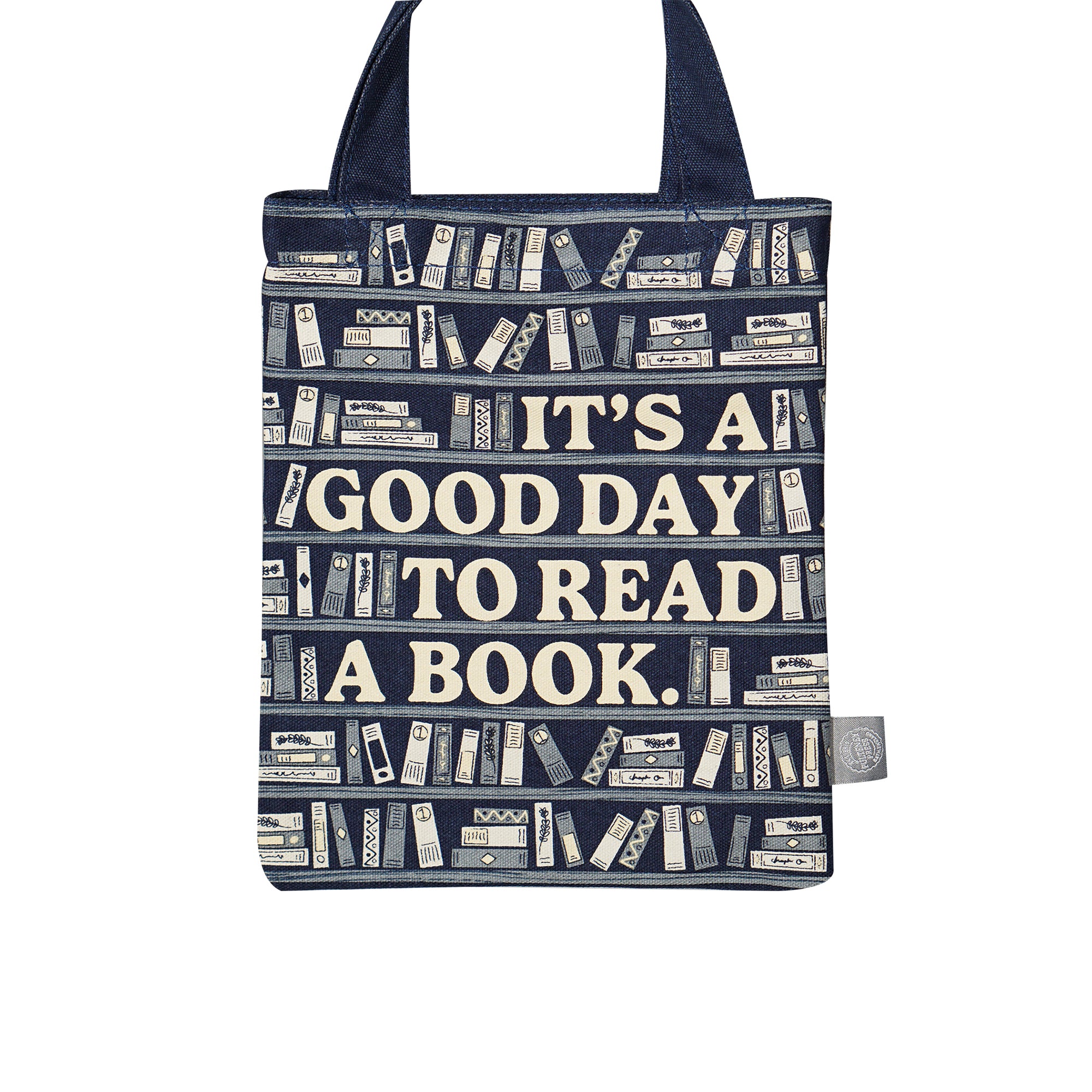 Pulteney Press Good Day To Read mini tote coton recyclé