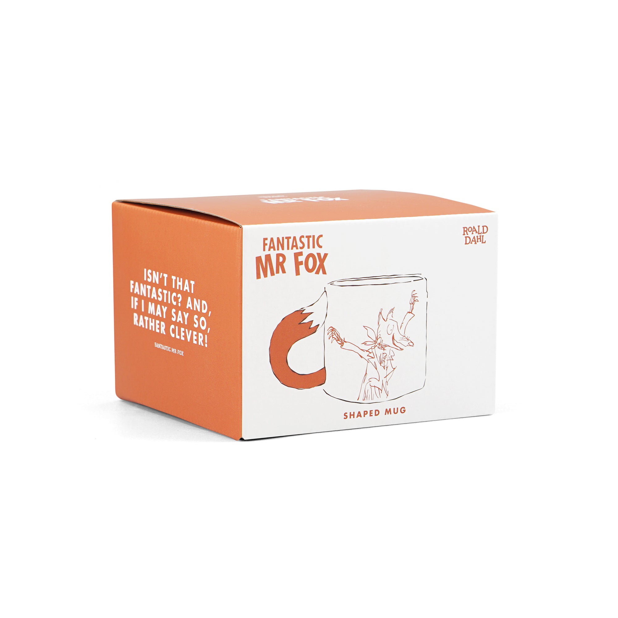 Roald Dahl Fantastic Mr Fox mug céramique blanc 32,5 cl