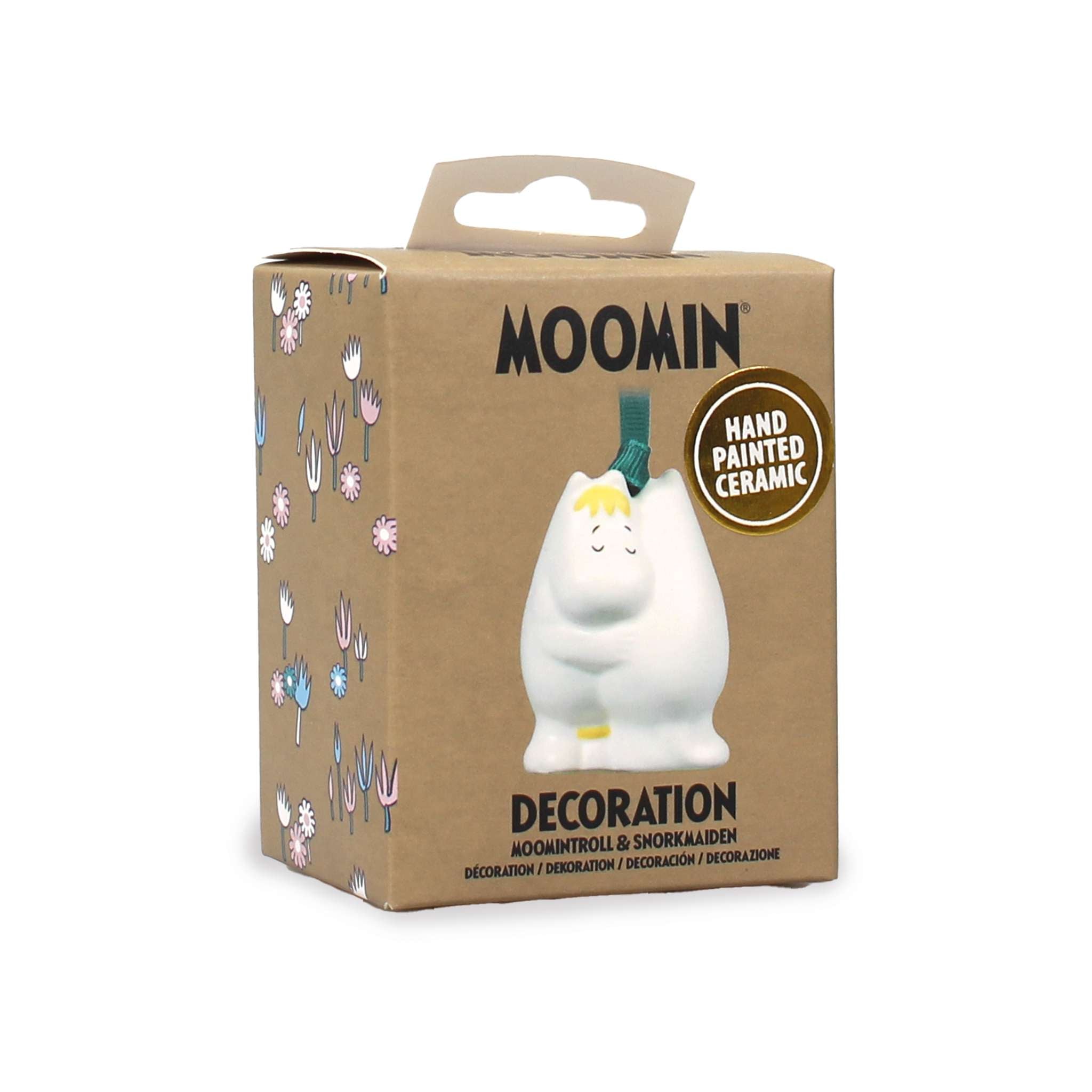 Moomin Hug décoration à suspendre céramique blanche
