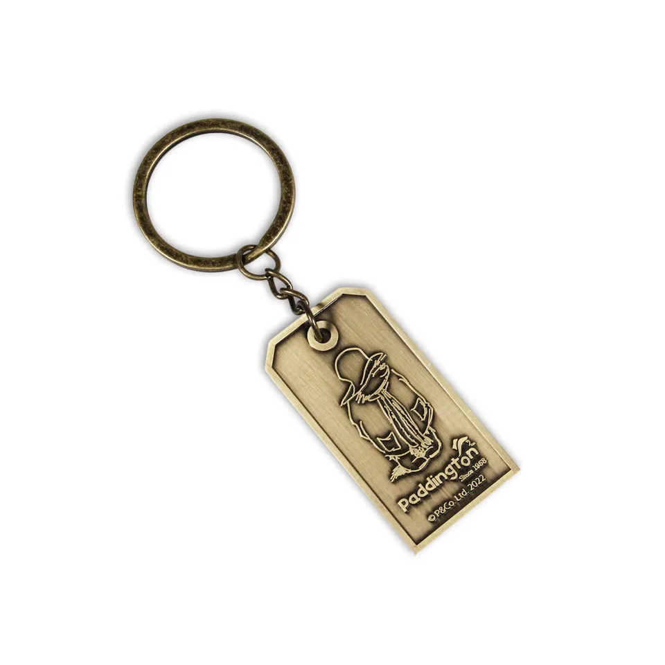 Paddington Bear Gold Tag porte-clés métal doré coffret