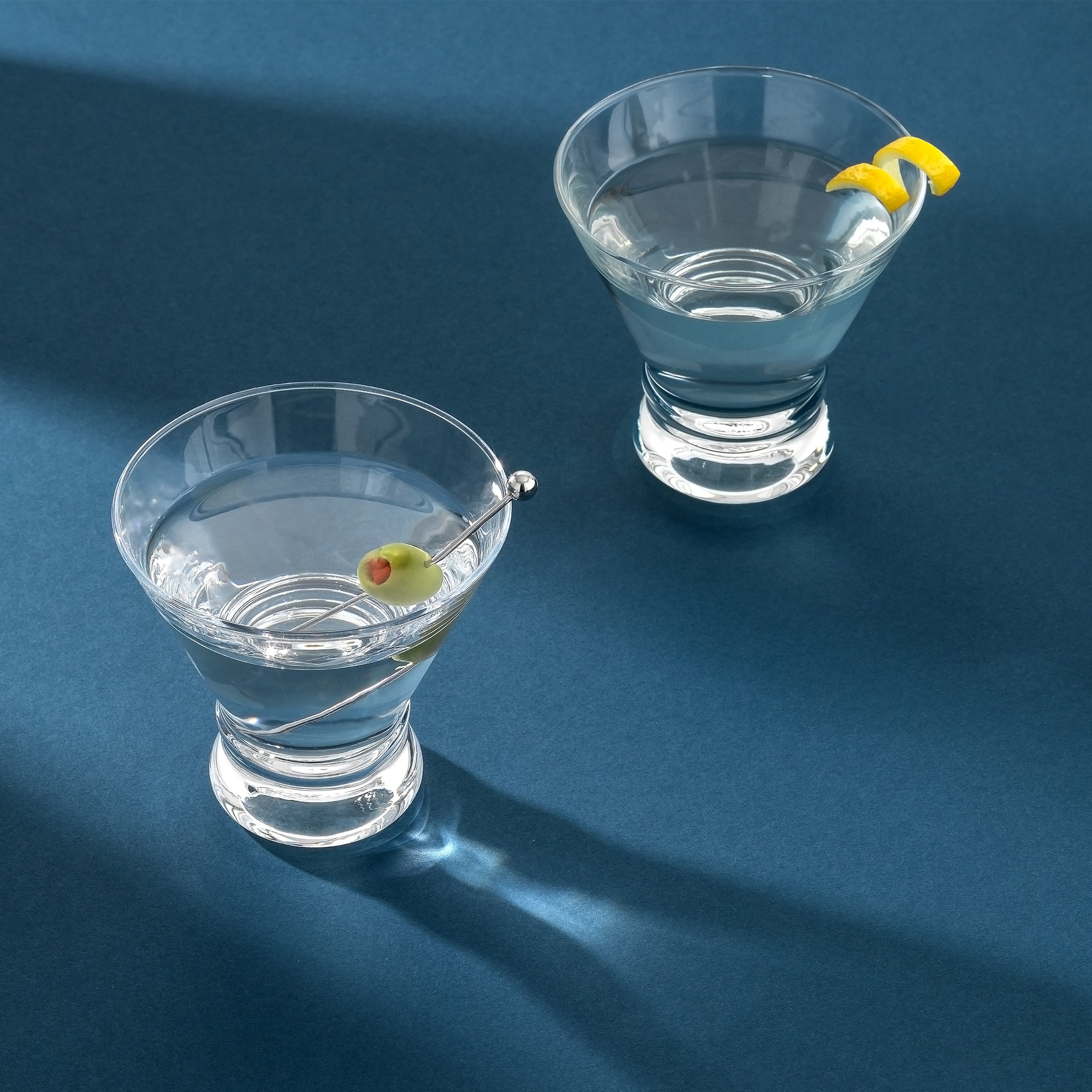 JoyJolt Afina verres à martini lot de 4 25 cl sans pied