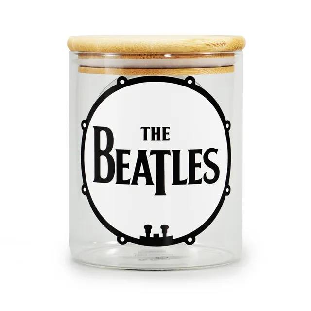 The Beatles Logo bocal en verre 750ml