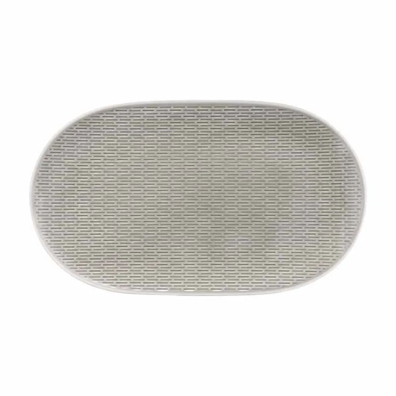 Artis plat ovale coupe 32,6x18,6 cm porcelaine