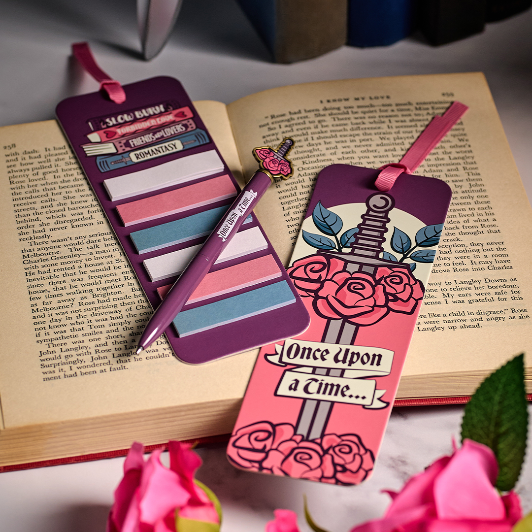 HMB Pulteney Press Romantasy marque-page papier violet