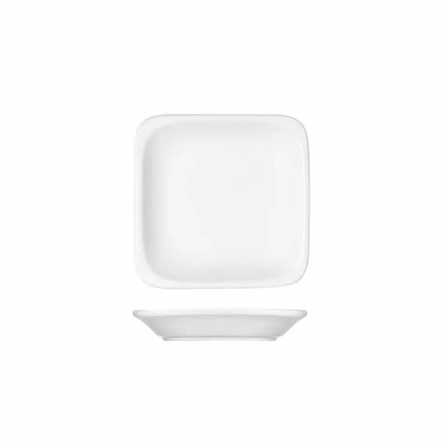 Artis Modulus Square Plate 9,5 cm assiette carrée apéro