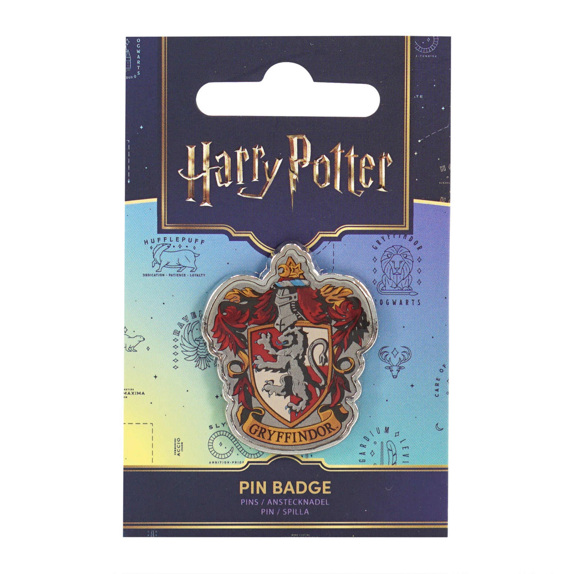 HMB Harry Potter Gryffindor pin's badge émail rouge