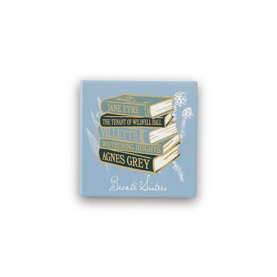HMB Bronte Sisters Book Stack dessous de verre bleu 10 cm