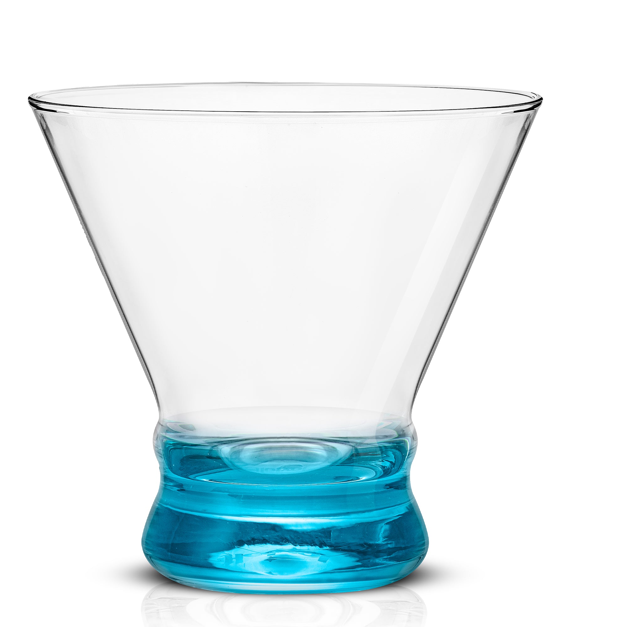 JoyJolt Hue Verres Martini sans Pied 22 cl Lot 6