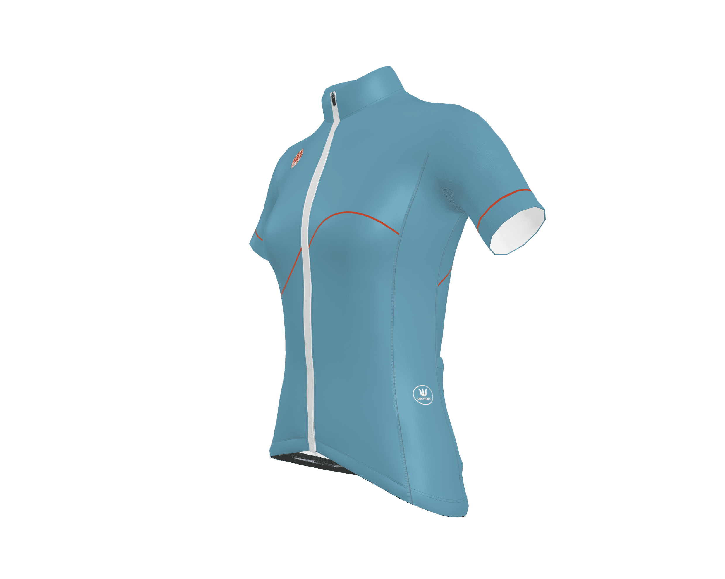 Westmalle maillot vélo femme bleu Extra respirant