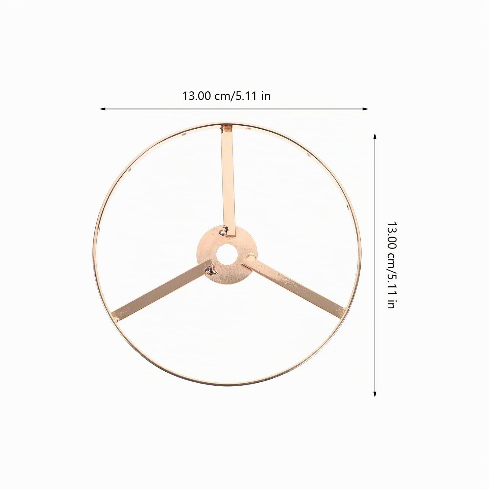 Alipis Anneau Support Abat-Jour Fer E27 13 cm
