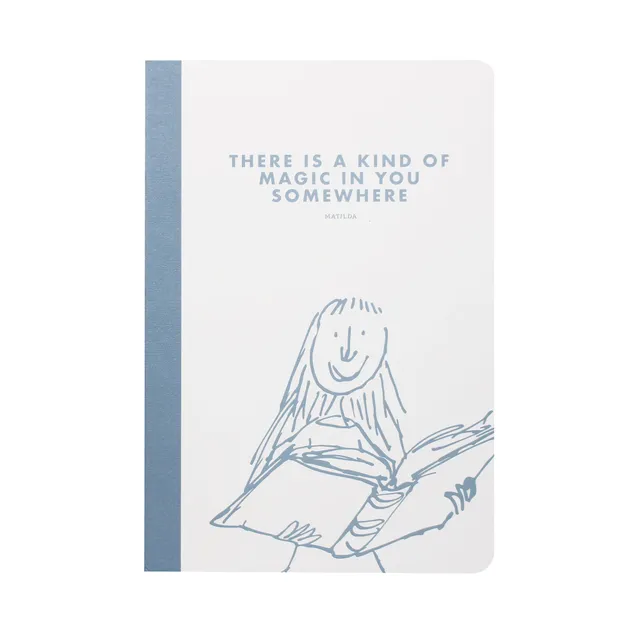 HMB Roald Dahl Matilda carnet A5 souple 192 pages
