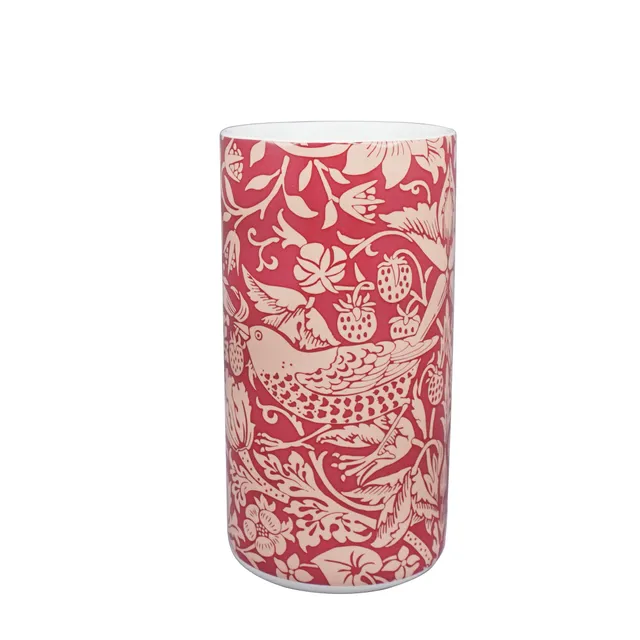 William Morris vase céramique Strawberry Thief 14,5 cm