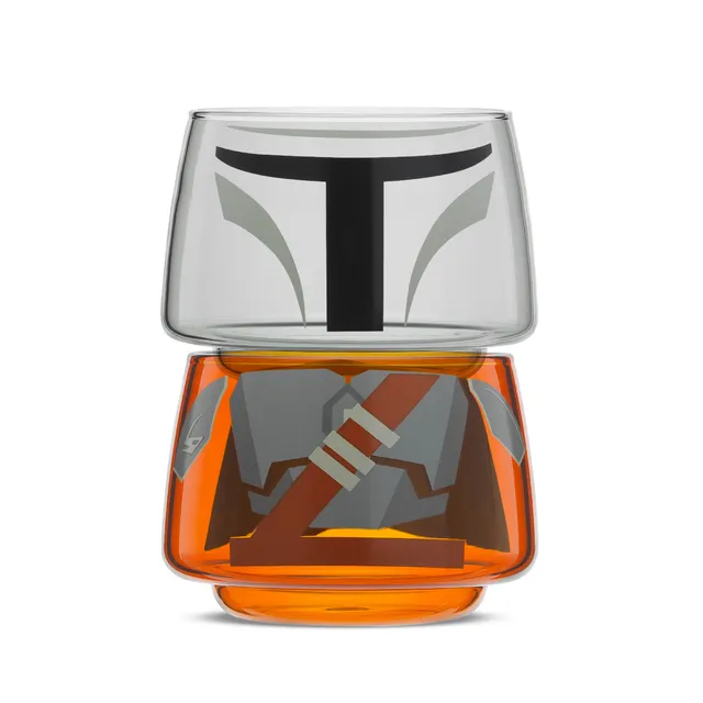 JoyJolt Star Wars Mandalorian verres lot de 2 28 cl