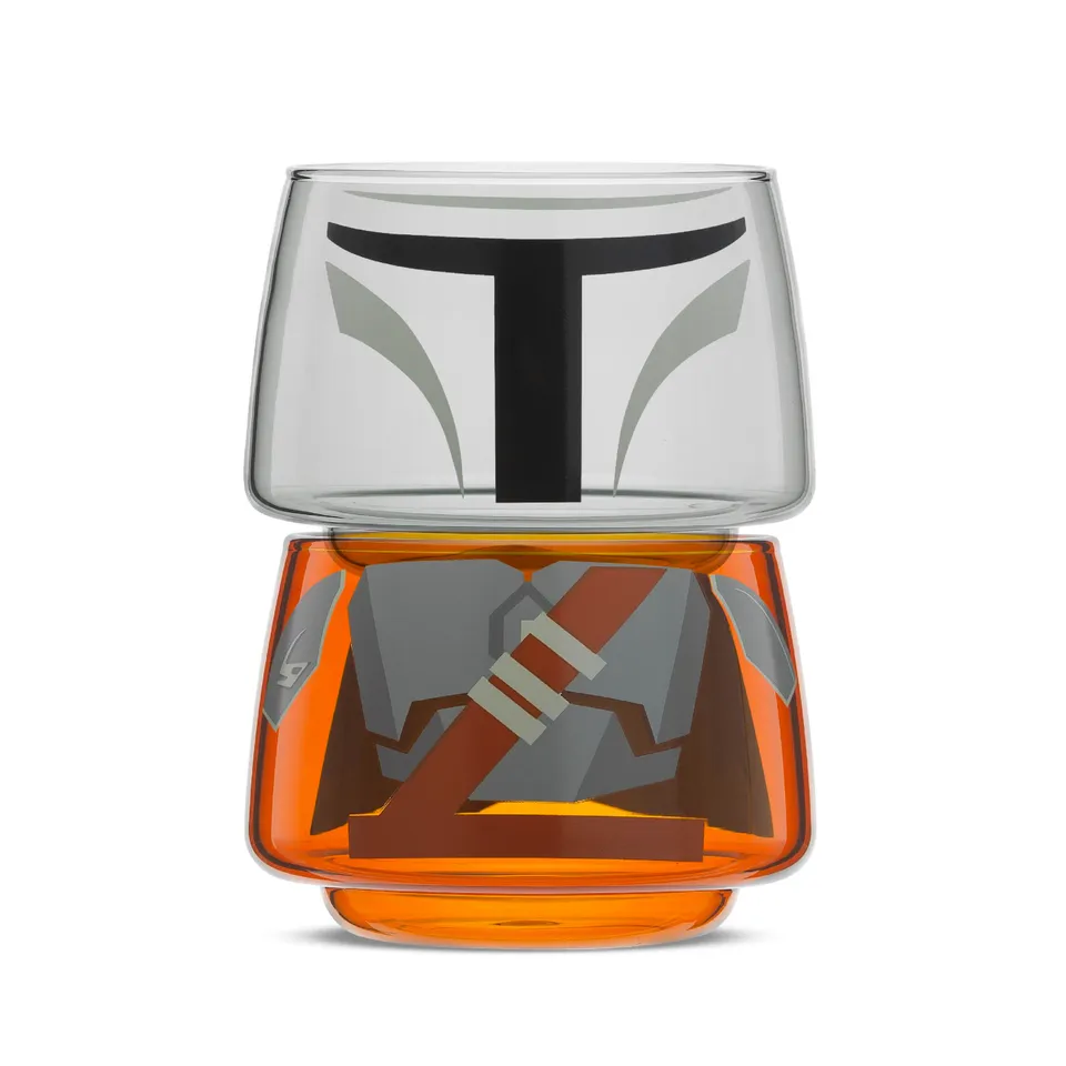 JoyJolt Star Wars Mandalorian verres lot de 2 28 cl