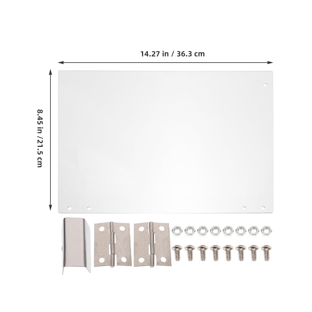 Alipis panneau pop-corn plastique transparent 36 cm