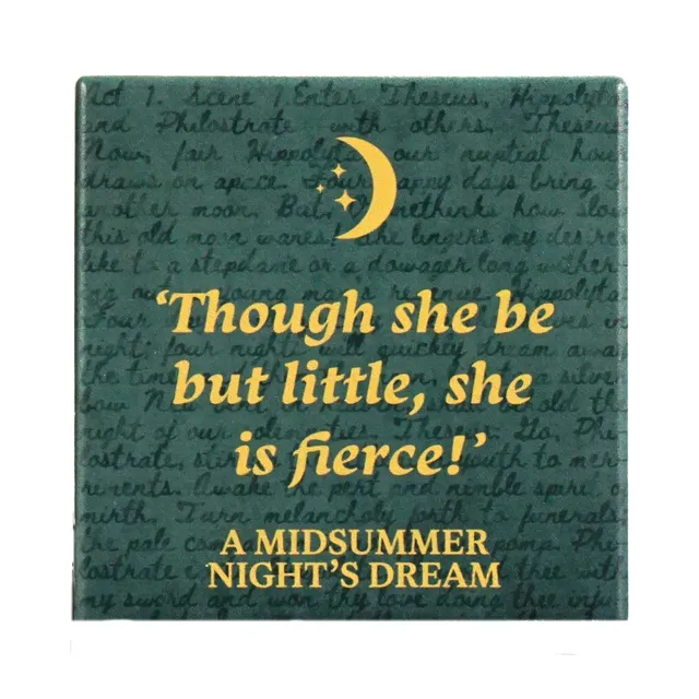 Shakespeare Midsummer Night's dessous verre céramique