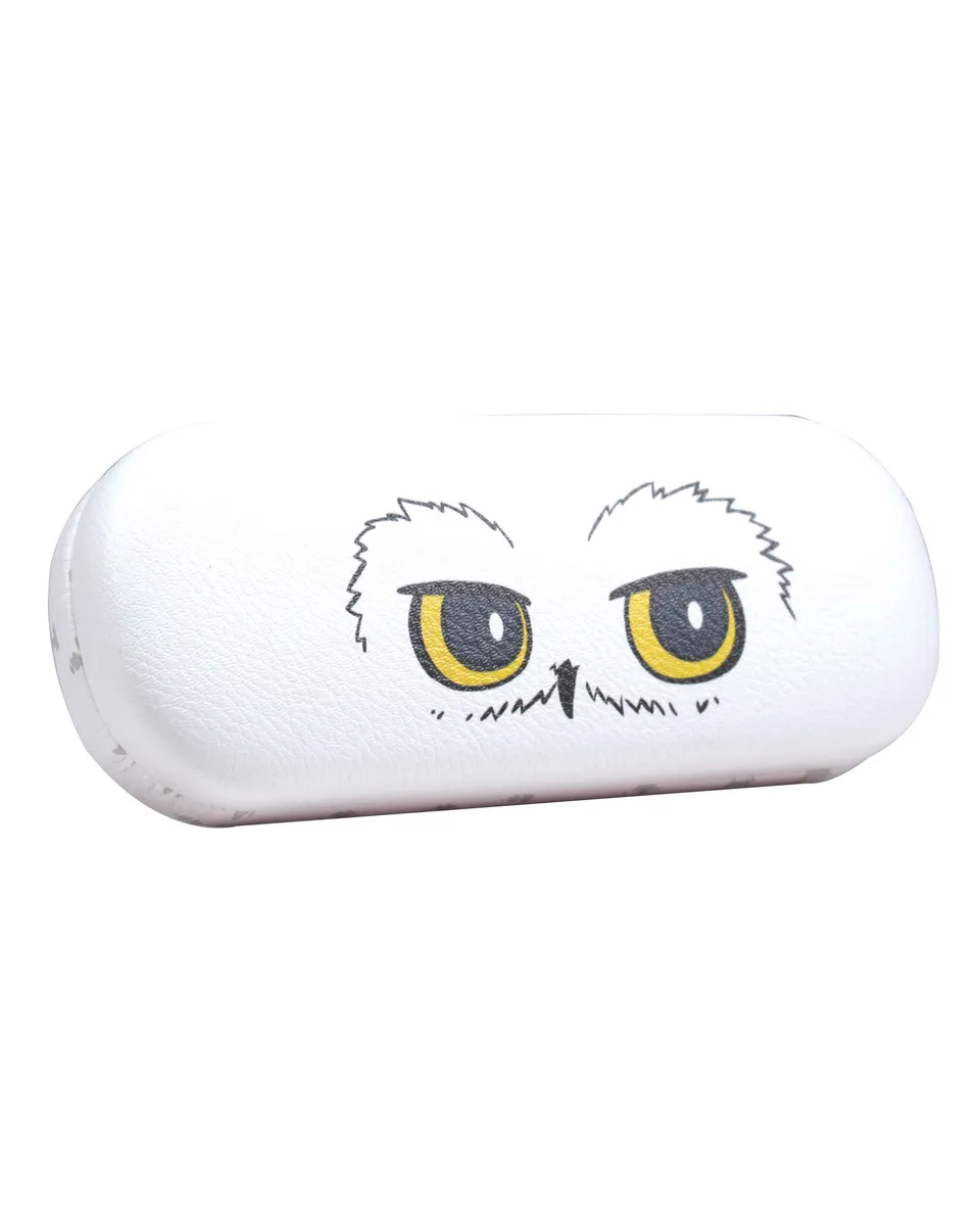 Harry Potter Hedwig étui à lunettes rigide blanc